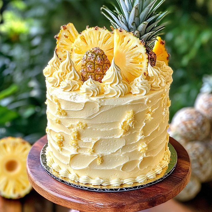 Pineapple cake 